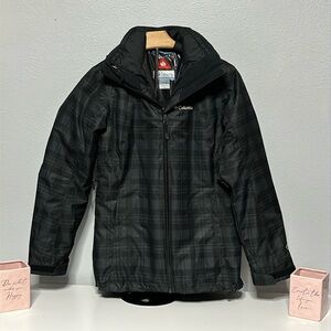 Women’s Columbia Black Whirlibird Jacket Hood Interchangeable size S